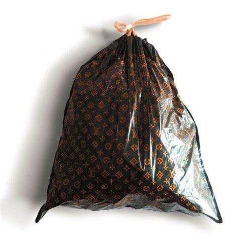 louis vuitton trash bag.